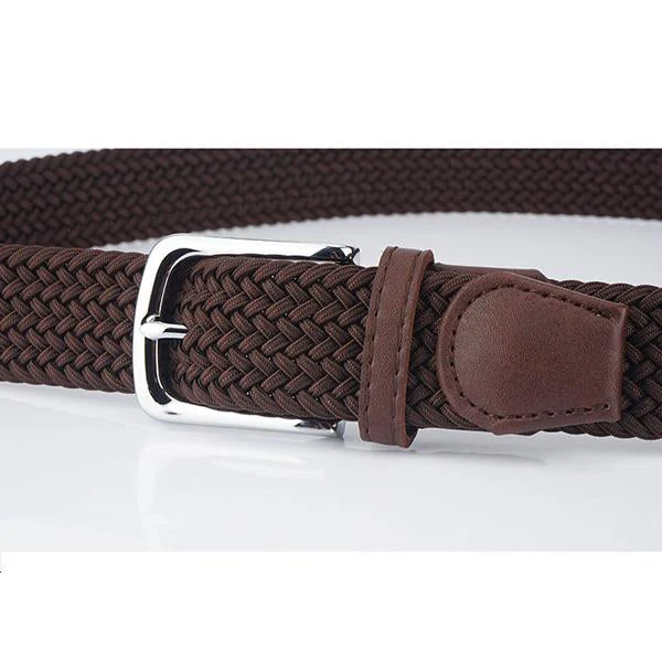 Ceinture Tressée Élégante Homme – Sangle Ajustable en Toile - Image 8