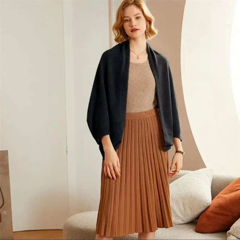 Châle élégant en maille pour femme – Accessoire de mode chaud et doux - Image 10