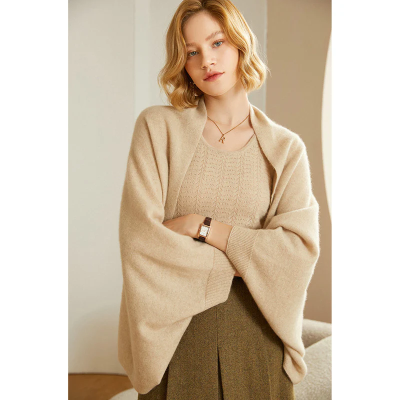 Châle élégant en maille pour femme – Accessoire de mode chaud et doux - Image 13