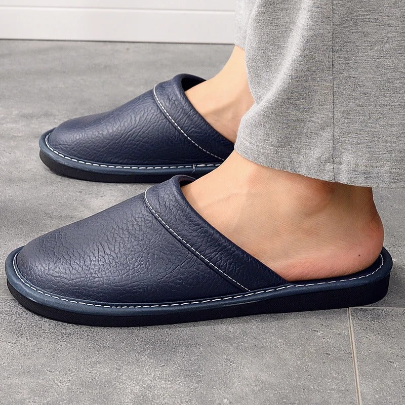 Chaussons confortables en cuir vegan – Luxe et détente - Image 6