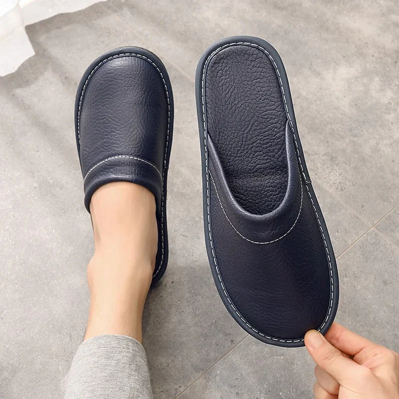 Chaussons confortables en cuir vegan – Luxe et détente - Image 7