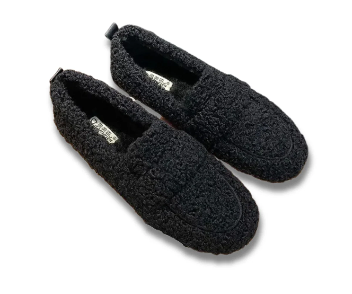 Chaussures d’Hiver Douillettes pour Femmes – Doublure Polaire Confort Slip-On - Image 7
