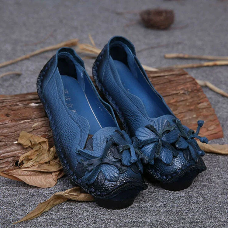Chaussures décontractées glamour pour femme avec détail floral - Image 8