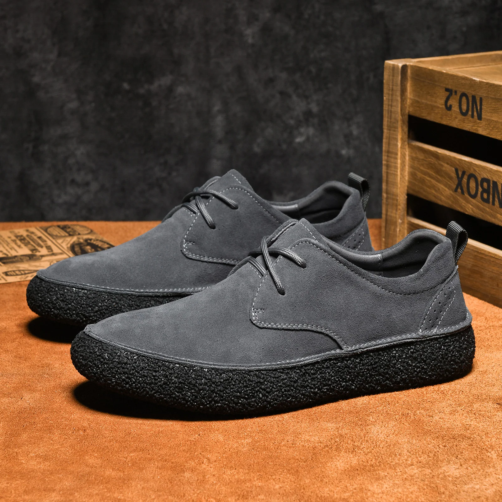 Chaussures en Daim Bristol – Confort Quotidien en Daim Premium - Image 7