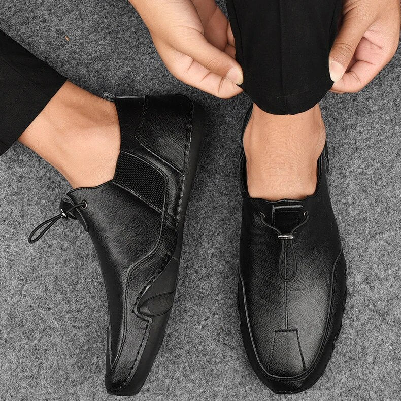 Chaussures Homme à Enfiler – Boucle Avant et Panneaux Latéraux - Image 3