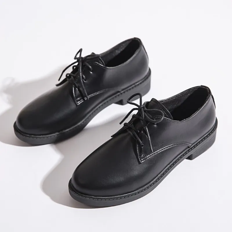 Chaussures Oxford en Cuir Style Rétro pour Femme – Élégance et Confort - Image 6
