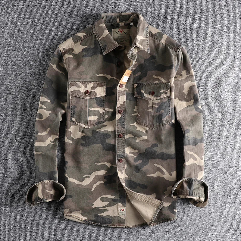 Chemise boutonnée homme - Casual et polyvalente - Image 2