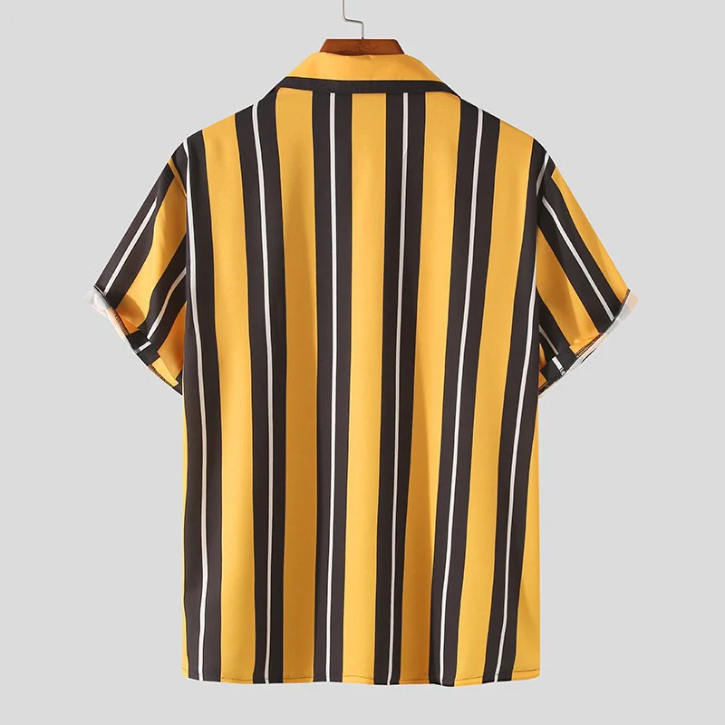 Chemise d’été décontractée premium pour homme – Chemise streetwear à manches courtes - Image 4