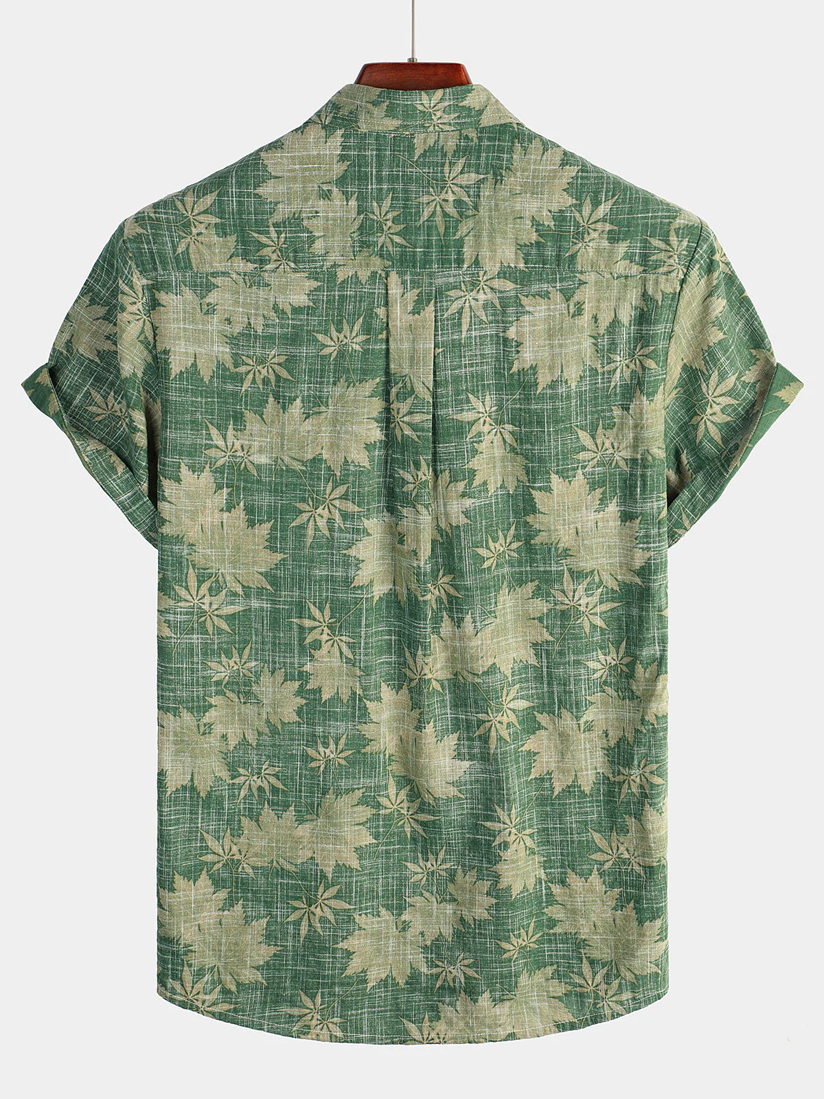 Chemise hawaïenne en coton pour homme à manches courtes - Image 13