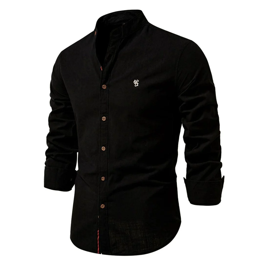 Chemise Moderne en Coton pour Homme – Manche Longue Durable et Élégante - Image 5