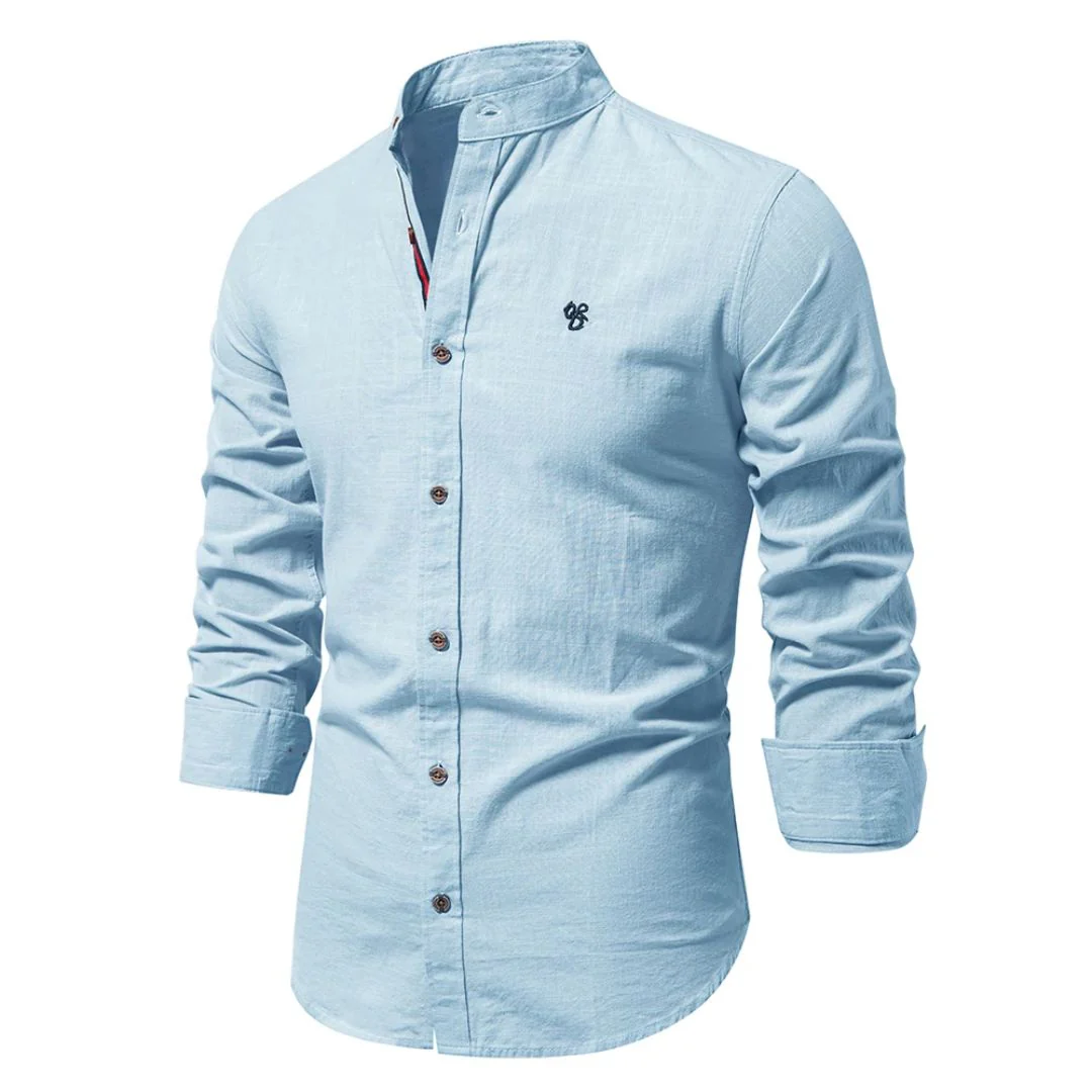 Chemise Moderne en Coton pour Homme – Manche Longue Durable et Élégante - Image 6