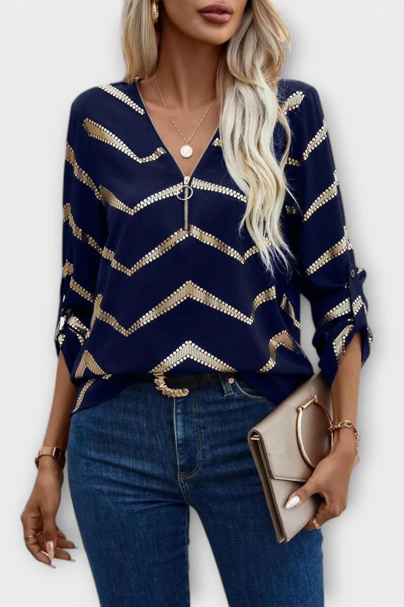 Chemisier femme élégant – Coupe intemporelle et style raffiné - Image 5