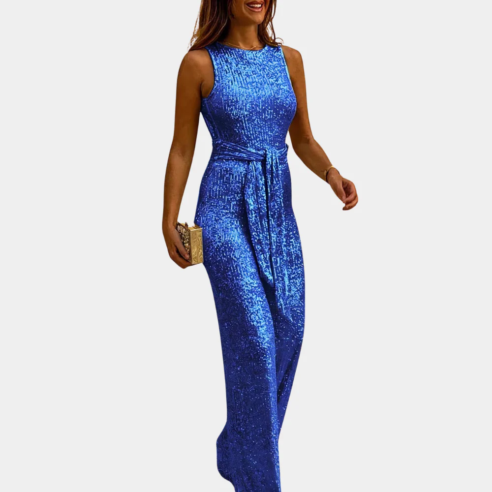 Combinaison à sequins pour femme – Élégante, style cocktail pour les soirées - Image 4