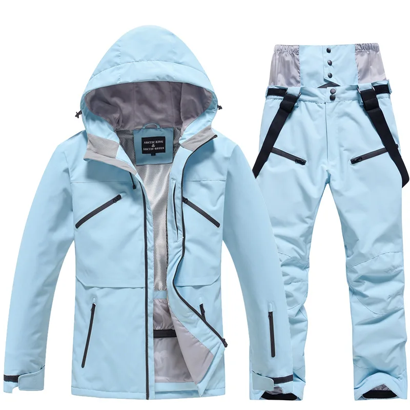 Combinaison de Ski Hivernale Isolée Unisexe – Veste et Pantalon Respirants pour Snowboard - Image 3