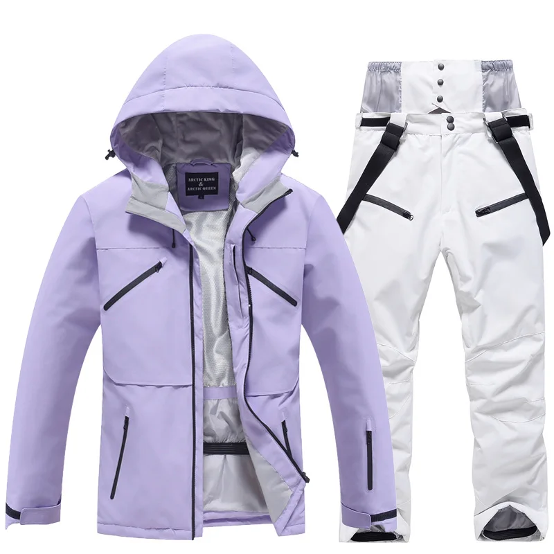 Combinaison de Ski Hivernale Isolée Unisexe – Veste et Pantalon Respirants pour Snowboard - Image 5