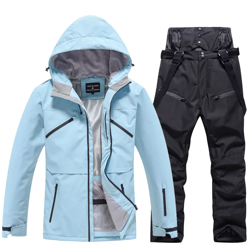 Combinaison de Ski Hivernale Isolée Unisexe – Veste et Pantalon Respirants pour Snowboard - Image 6
