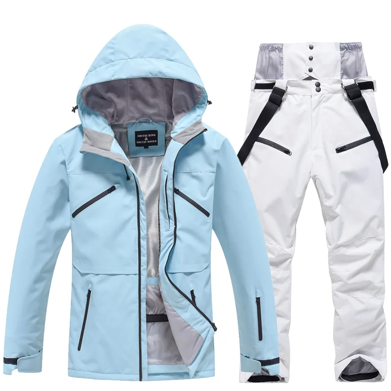 Combinaison de Ski Hivernale Isolée Unisexe – Veste et Pantalon Respirants pour Snowboard - Image 7
