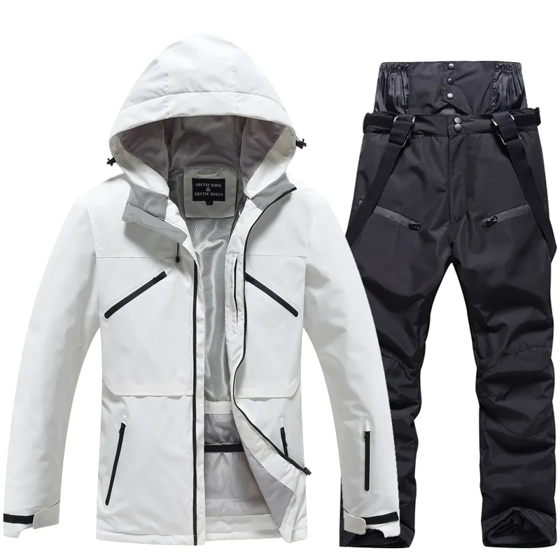 Combinaison de Ski Hivernale Isolée Unisexe – Veste et Pantalon Respirants pour Snowboard - Image 8