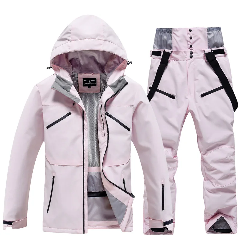 Combinaison de Ski Hivernale Isolée Unisexe – Veste et Pantalon Respirants pour Snowboard - Image 9