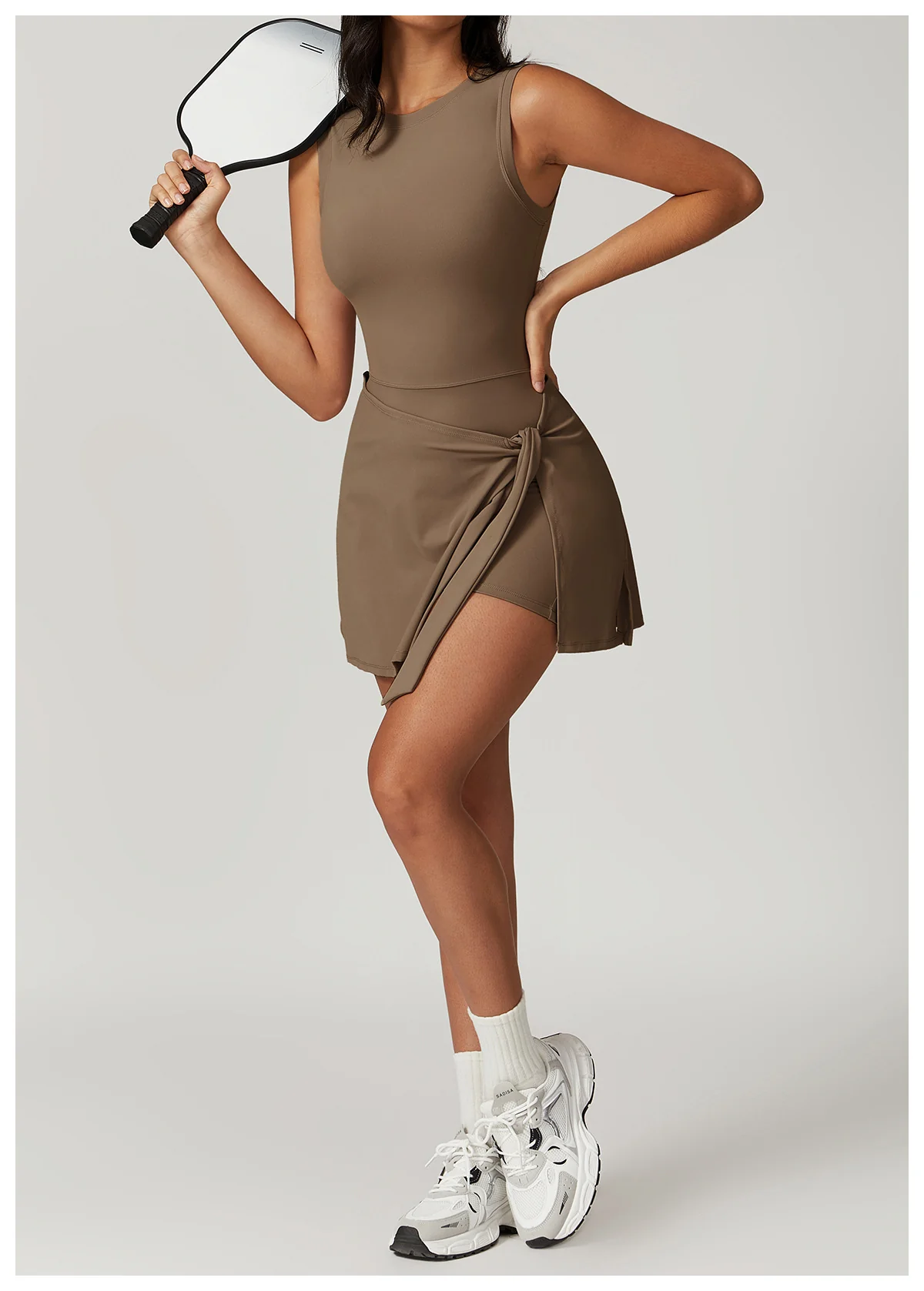 Combinaison de Yoga Sans Manches Femme – Combinaison de Sport Élégante Dos Nu - Image 23