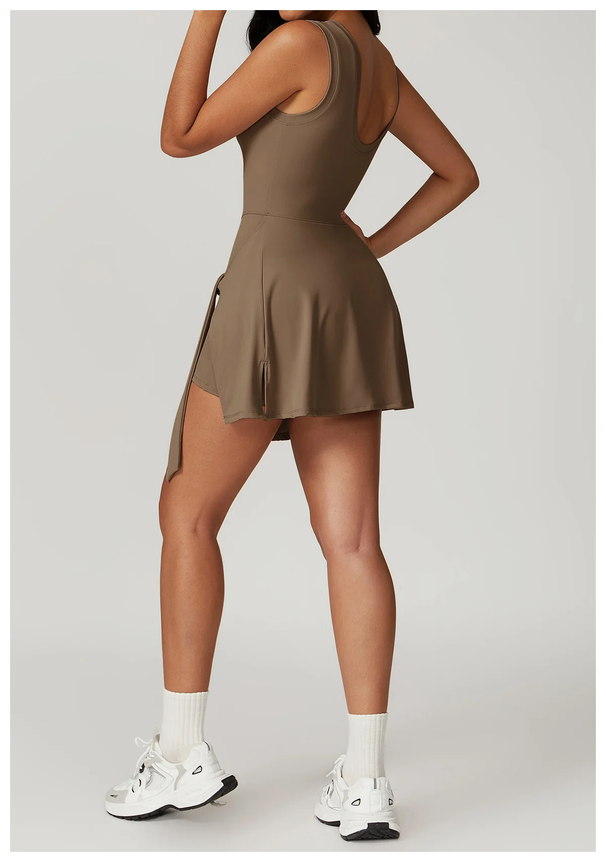 Combinaison de Yoga Sans Manches Femme – Combinaison de Sport Élégante Dos Nu - Image 27