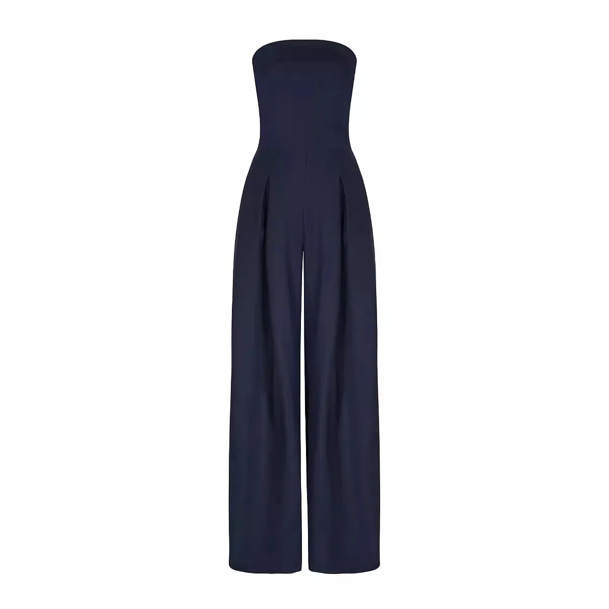 Combinaison élégante sans bretelles femme – Confortable, stylée, légère, ajustée pour cocktail et soirée - Image 5