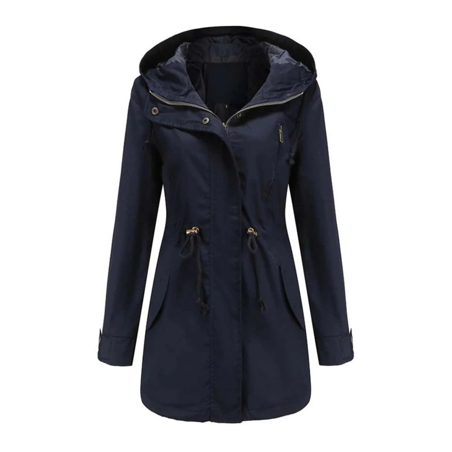 Coupe-Vent Femme Léger et Décontracté – Manteau à Capuche Confortable - Image 4