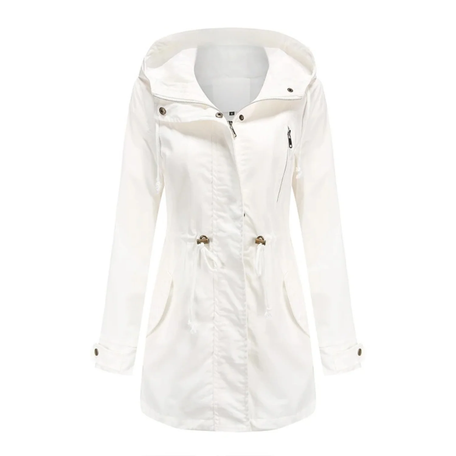 Coupe-Vent Femme Léger et Décontracté – Manteau à Capuche Confortable - Image 5