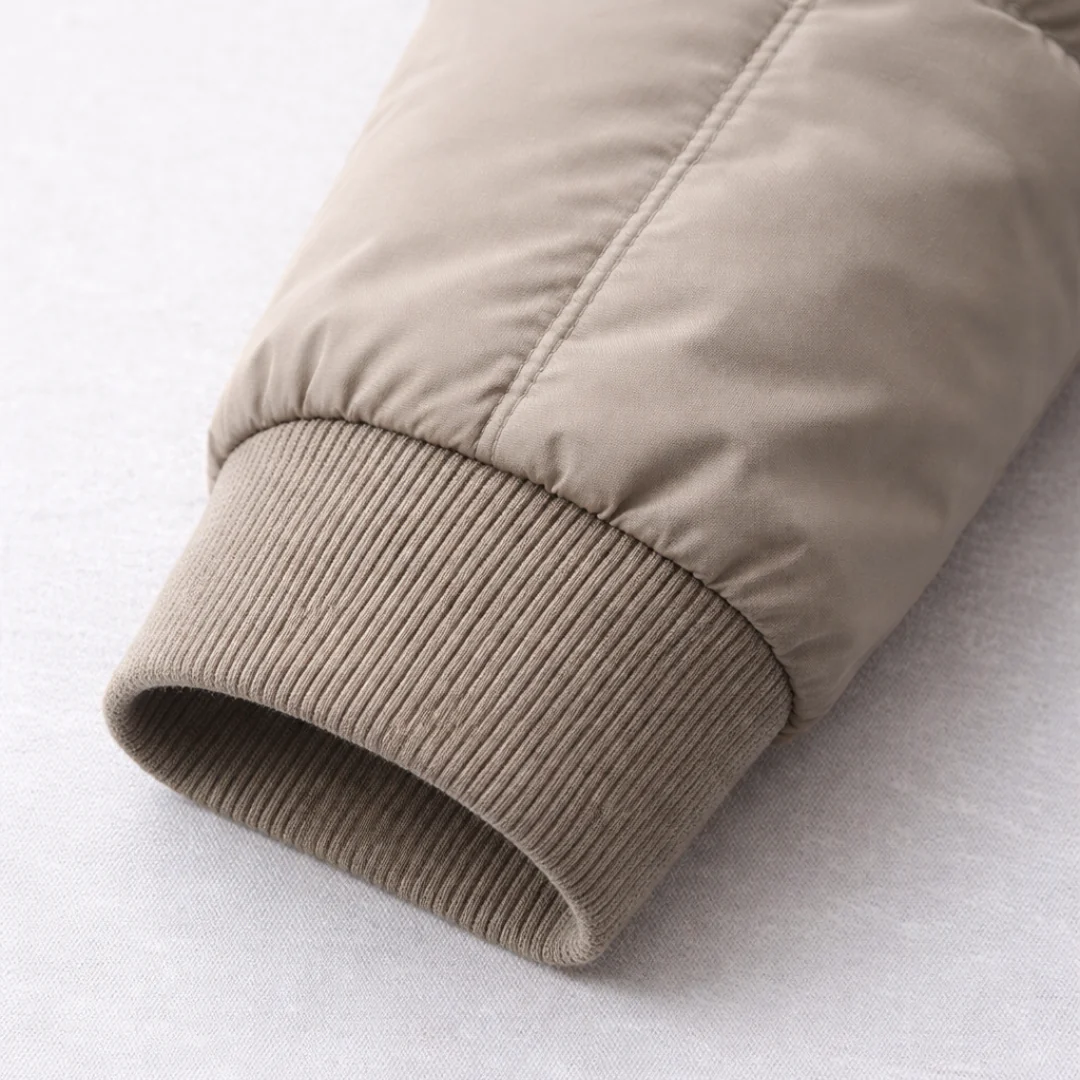 Doudoune élégante à boutons pour homme – Vêtement d'extérieur épais et confortable - Image 5