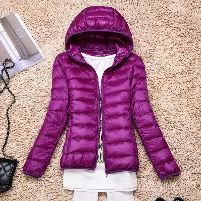 Doudoune Ultralégère pour Femme – Manteau Léger Élégant et Confortable - Image 11
