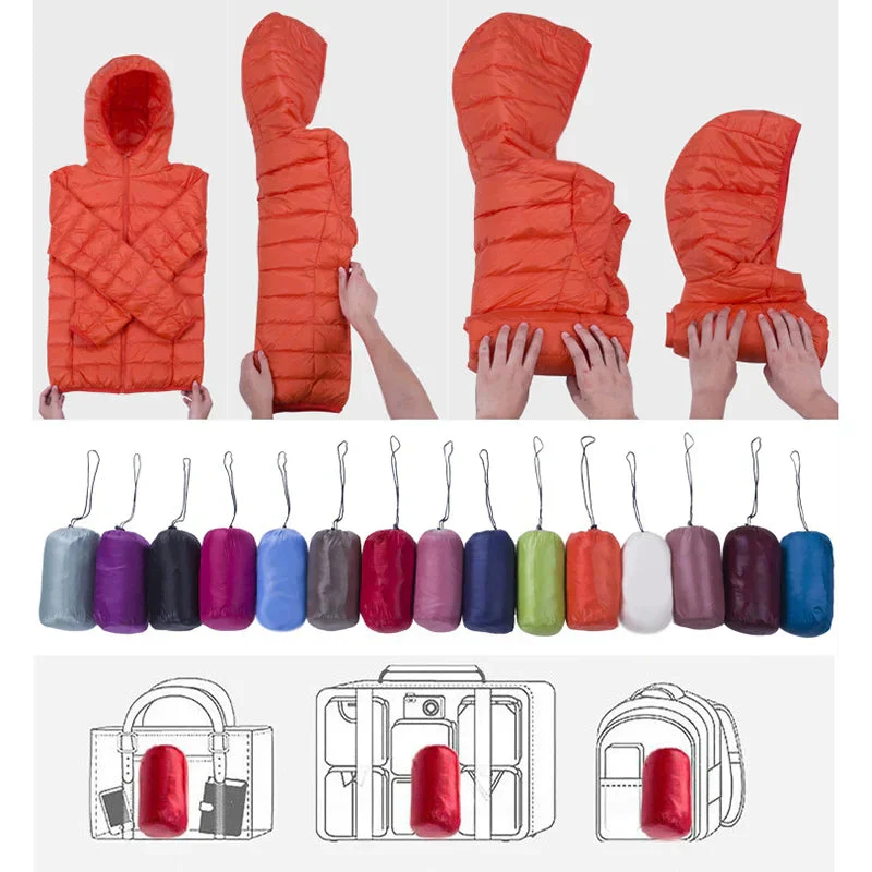 Doudoune Ultralégère pour Femme – Manteau Léger Élégant et Confortable - Image 3