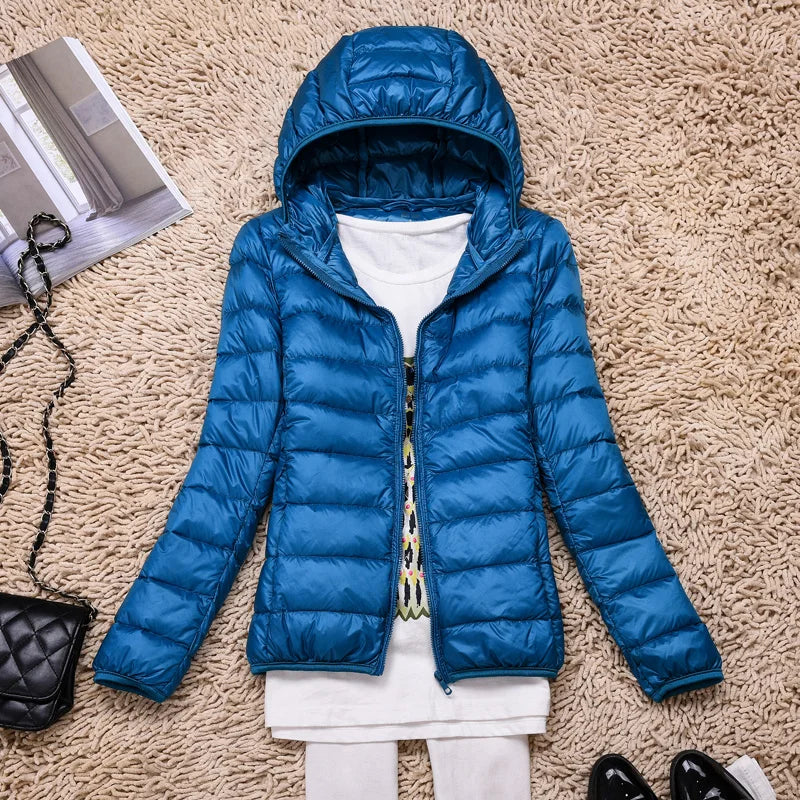 Doudoune Ultralégère pour Femme – Manteau Léger Élégant et Confortable - Image 8