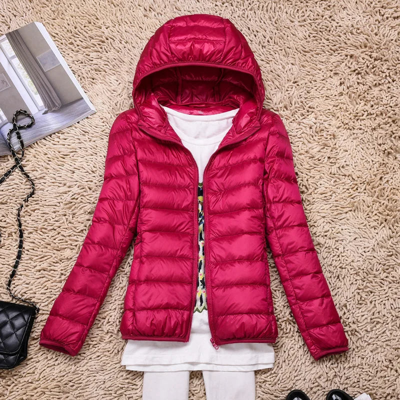 Doudoune Ultralégère pour Femme – Manteau Léger Élégant et Confortable - Image 9