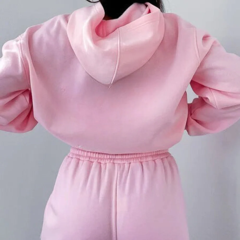 Ensemble à capuche - Survêtement - Tenue de jogging détente - Image 3