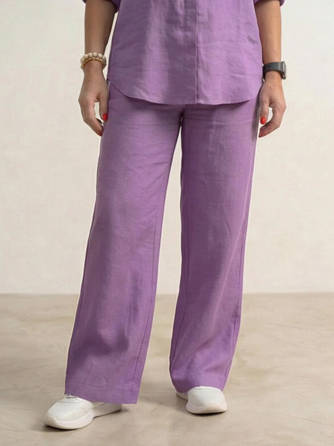 Ensemble chemise et pantalon large femme – Chic et fluide - Image 60
