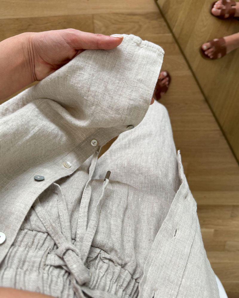Ensemble chemisier et pantalon pour femme – Coupe décontractée et confortable - Image 5