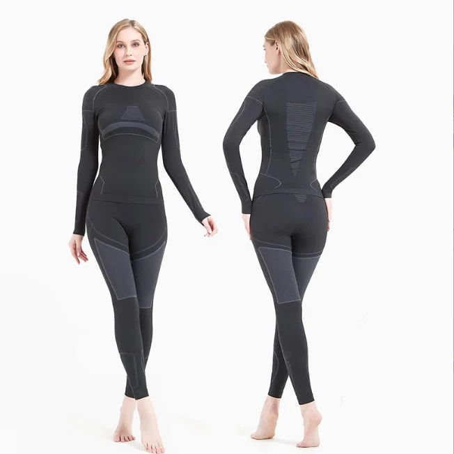 Ensemble de Ski Hivernal pour Femmes – Veste et Pantalon Assortis en Tissu Extensible - Image 2