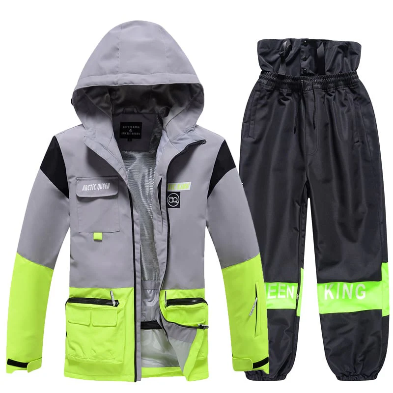 Ensemble de Ski Hivernal Unisexe – Tenue de Neige Respirante et Isolée en Deux Pièces - Image 10