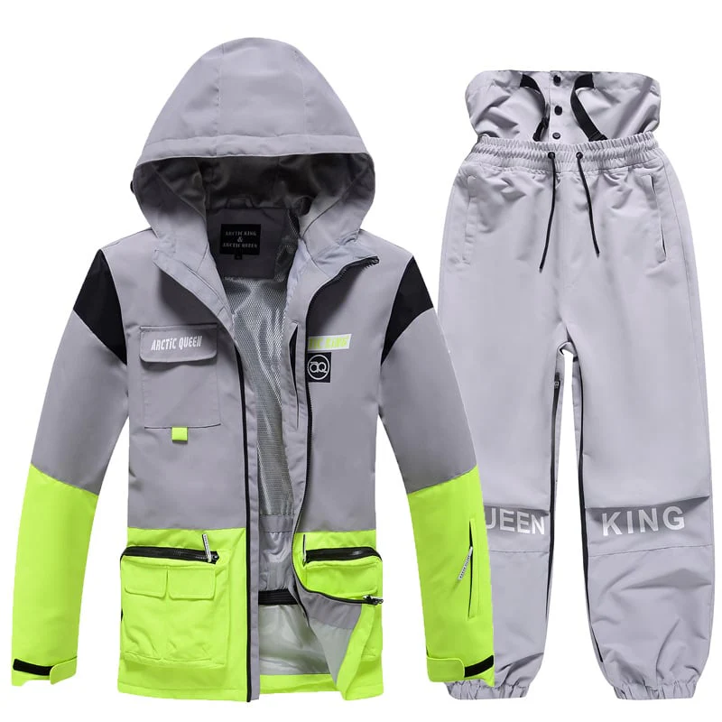 Ensemble de Ski Hivernal Unisexe – Tenue de Neige Respirante et Isolée en Deux Pièces - Image 12