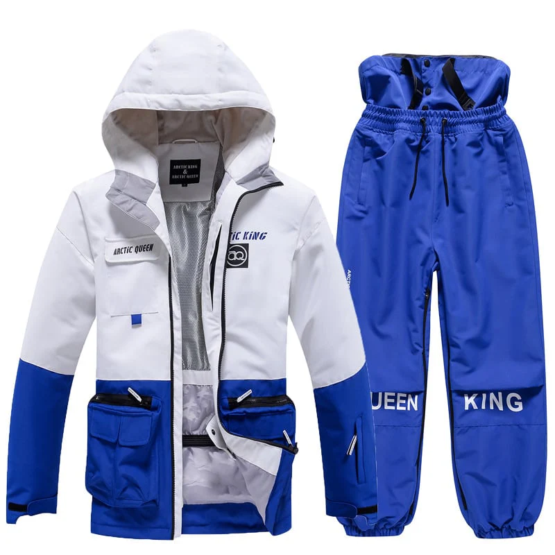 Ensemble de Ski Hivernal Unisexe – Tenue de Neige Respirante et Isolée en Deux Pièces - Image 13