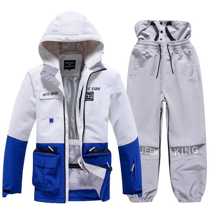 Ensemble de Ski Hivernal Unisexe – Tenue de Neige Respirante et Isolée en Deux Pièces - Image 15