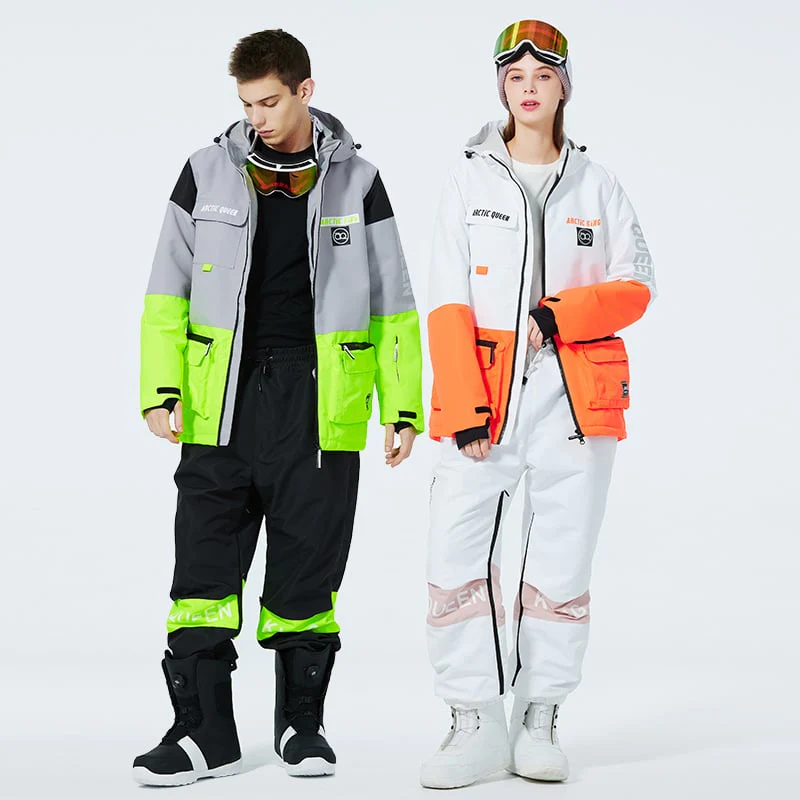 Ensemble de Ski Hivernal Unisexe – Tenue de Neige Respirante et Isolée en Deux Pièces - Image 16