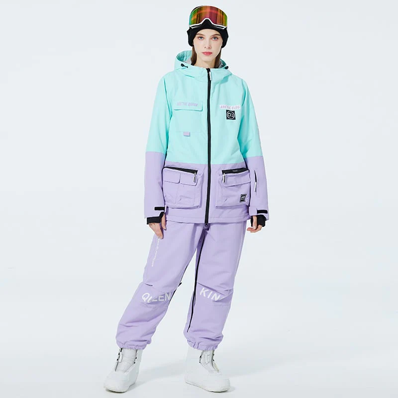 Ensemble de Ski Hivernal Unisexe – Tenue de Neige Respirante et Isolée en Deux Pièces - Image 20