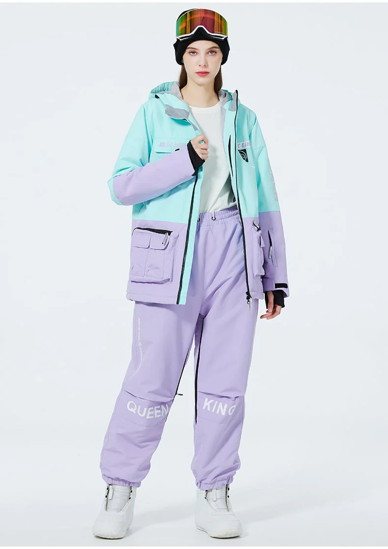 Ensemble de Ski Hivernal Unisexe – Tenue de Neige Respirante et Isolée en Deux Pièces - Image 25