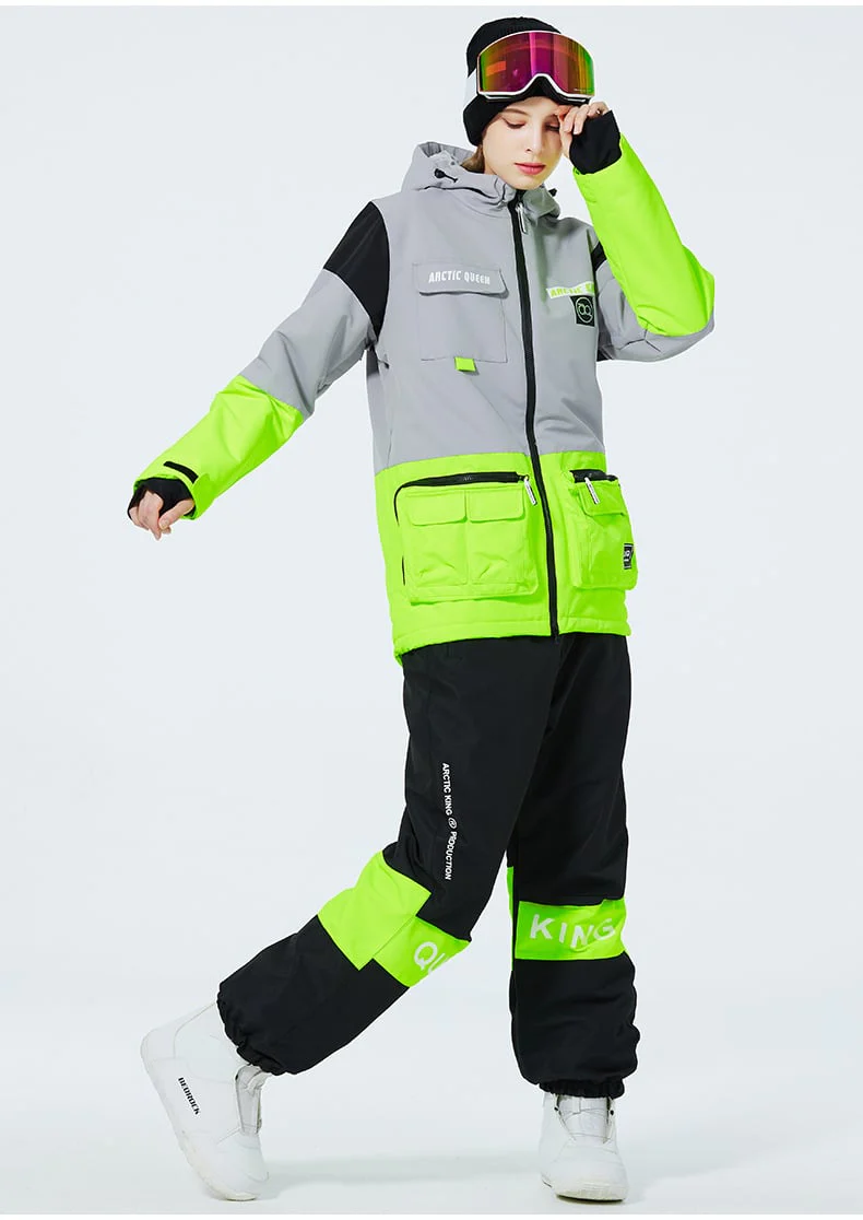 Ensemble de Ski Hivernal Unisexe – Tenue de Neige Respirante et Isolée en Deux Pièces - Image 27