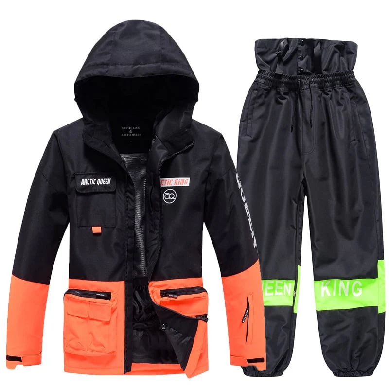 Ensemble de Ski Hivernal Unisexe – Tenue de Neige Respirante et Isolée en Deux Pièces - Image 3