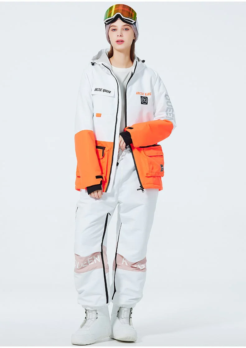 Ensemble de Ski Hivernal Unisexe – Tenue de Neige Respirante et Isolée en Deux Pièces - Image 39