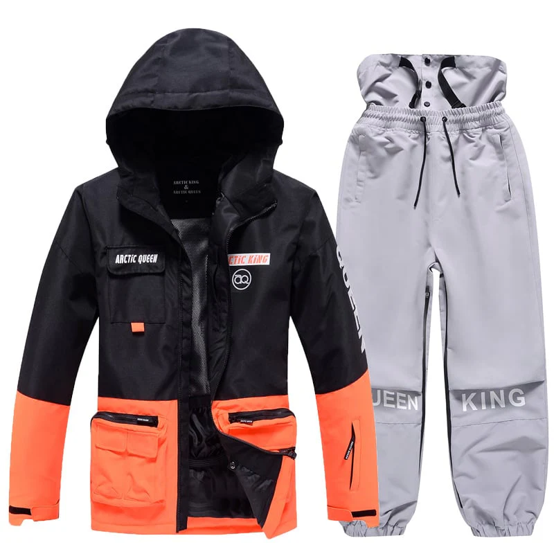 Ensemble de Ski Hivernal Unisexe – Tenue de Neige Respirante et Isolée en Deux Pièces - Image 4