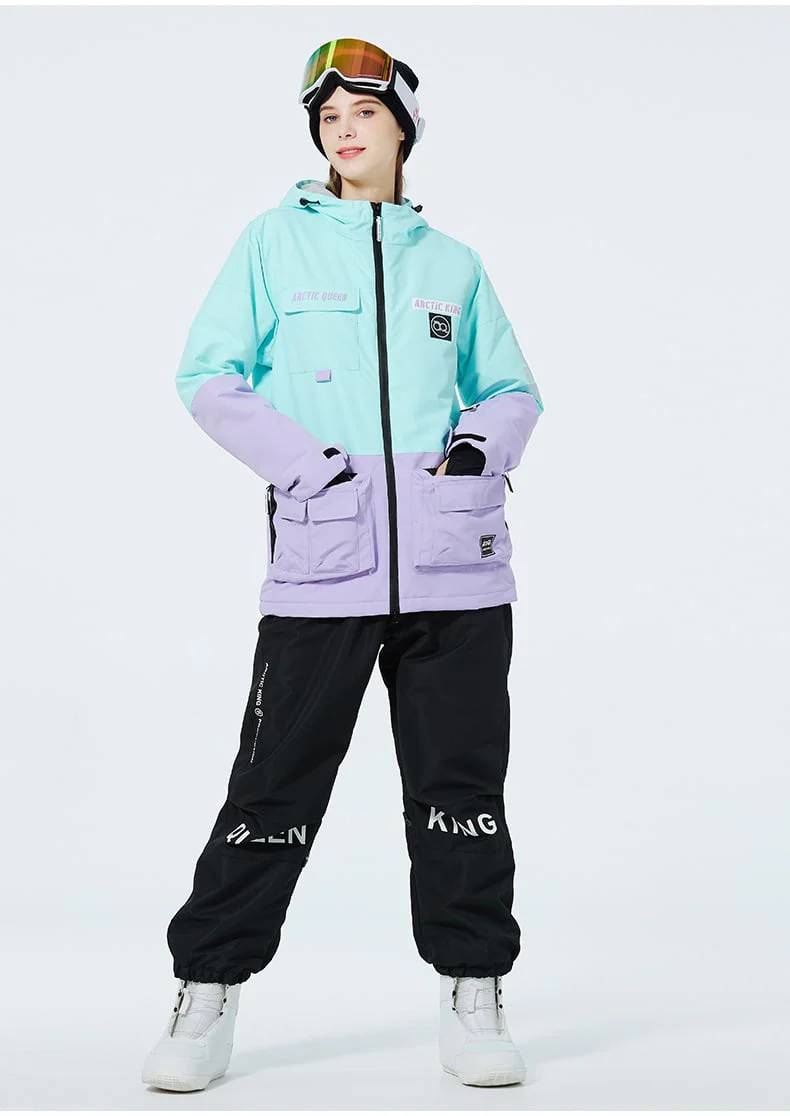 Ensemble de Ski Hivernal Unisexe – Tenue de Neige Respirante et Isolée en Deux Pièces - Image 44