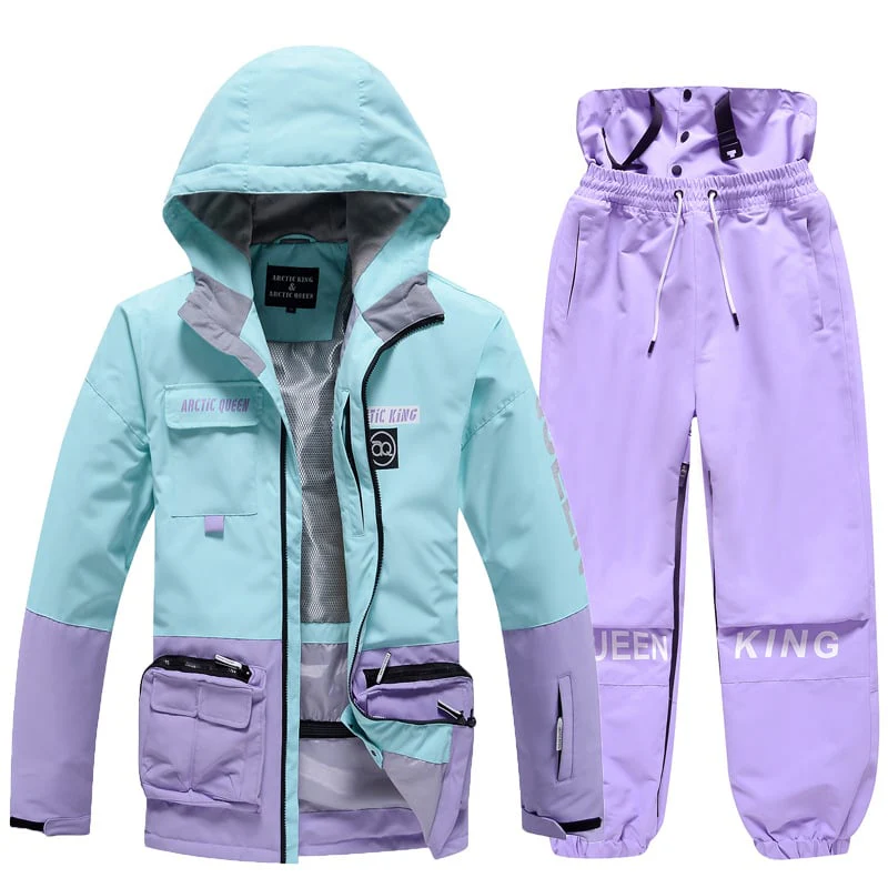 Ensemble de Ski Hivernal Unisexe – Tenue de Neige Respirante et Isolée en Deux Pièces - Image 5